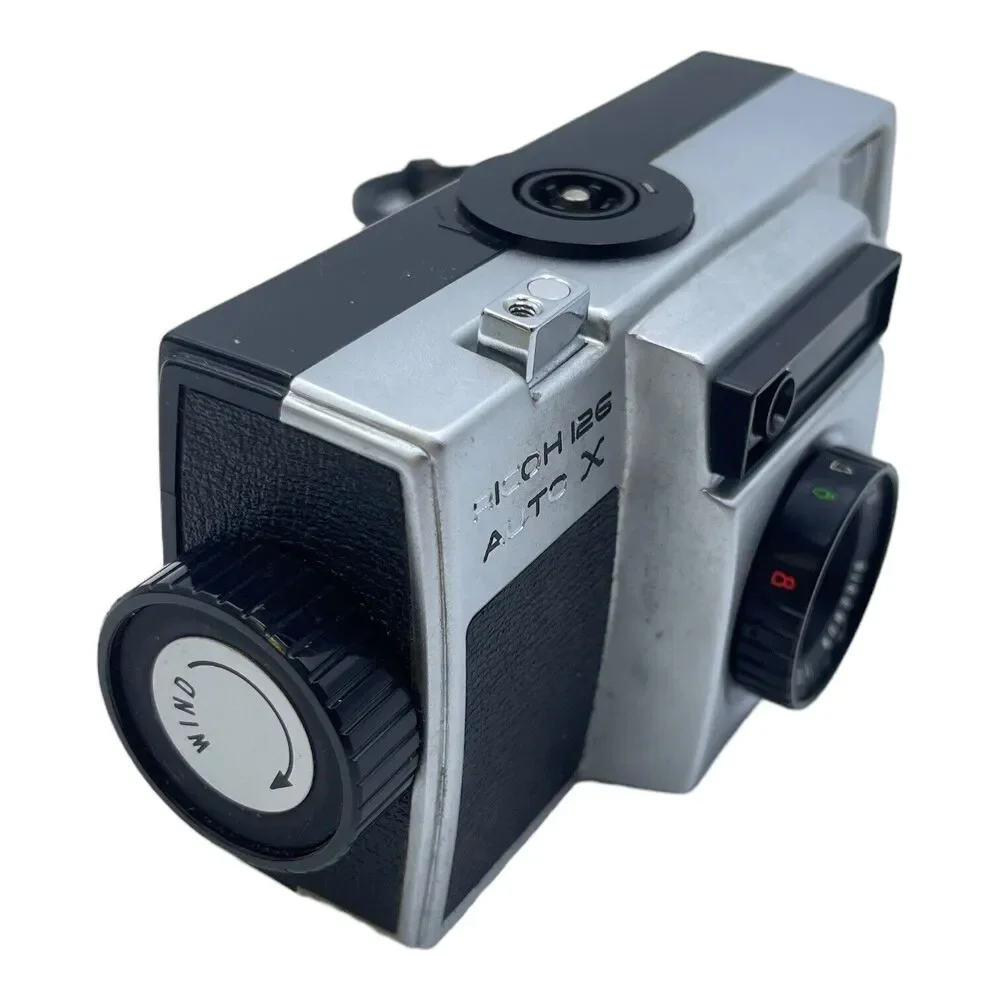 Ricoh 126 Auto X Cartridge Film Point & Shoot Camera Untested